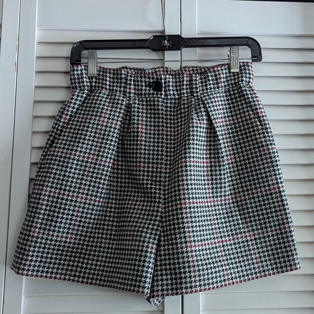 Maje NWT Tweed Wool Blend Shorts Size 38